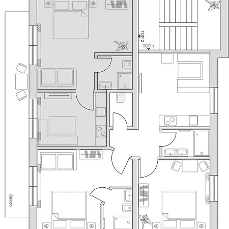 Haus Sonnberg 아파트 *